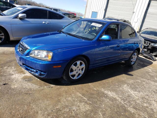 KMHDN46D86U226756 - 2006 HYUNDAI ELANTRA GLS BLUE photo 1