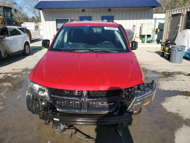 3C4PDCAB2JT445655 - 2018 DODGE JOURNEY SE RED photo 5