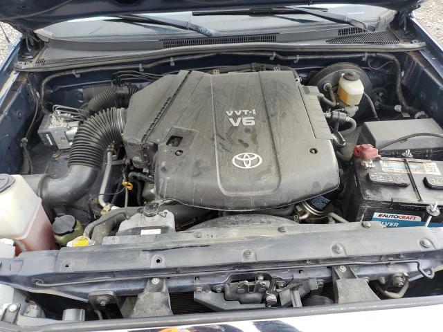 5TETU62N26Z164078 - 2006 TOYOTA TACOMA PRERUNNER ACCESS CAB BLUE photo 11