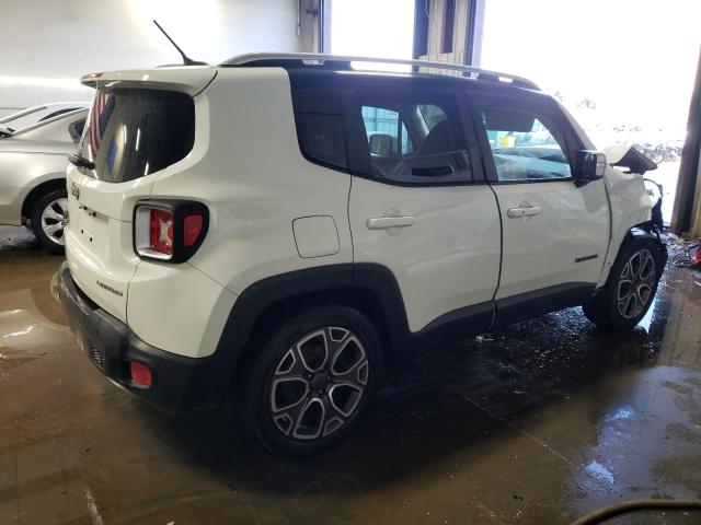 ZACCJADB9HPE55298 - 2017 JEEP RENEGADE LIMITED WHITE photo 3