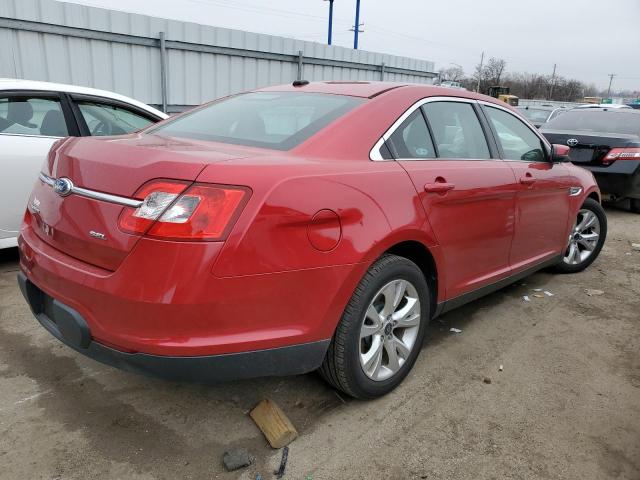 1FAHP2EW0BG102034 - 2011 FORD TAURUS SEL RED photo 3