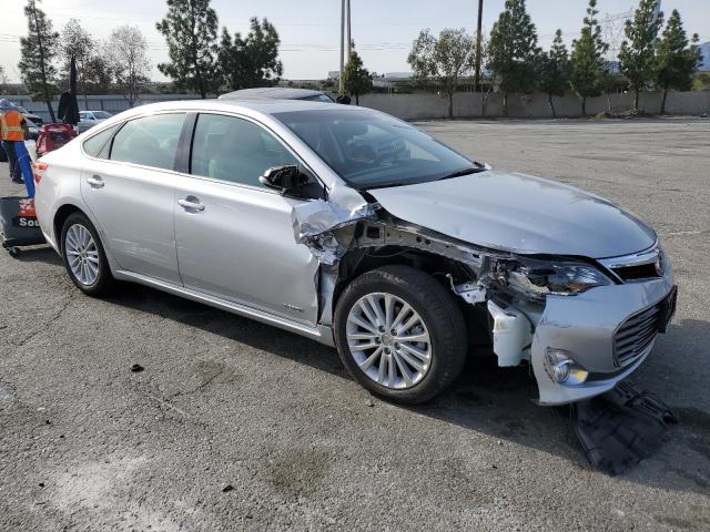 4T1BD1EBXEU024752 - 2014 TOYOTA AVALON HYBRID SILVER photo 4