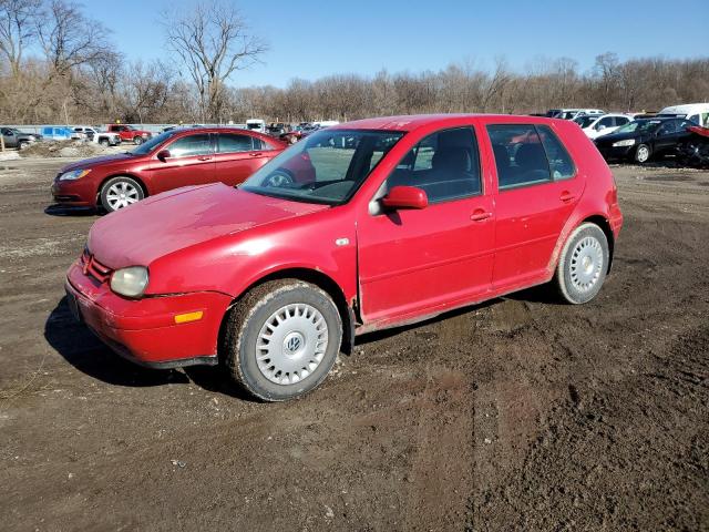 9BWGP61J624031601 - 2002 VOLKSWAGEN GOLF GLS TDI RED photo 1