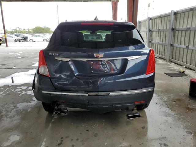 1GYKNCRS7JZ189186 - 2018 CADILLAC XT5 LUXURY BLUE photo 6