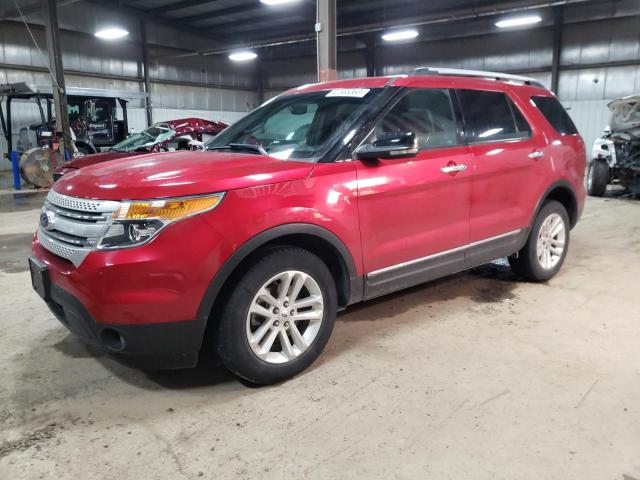 1FMHK8D80CGA52165 - 2012 FORD EXPLORER XLT RED photo 1