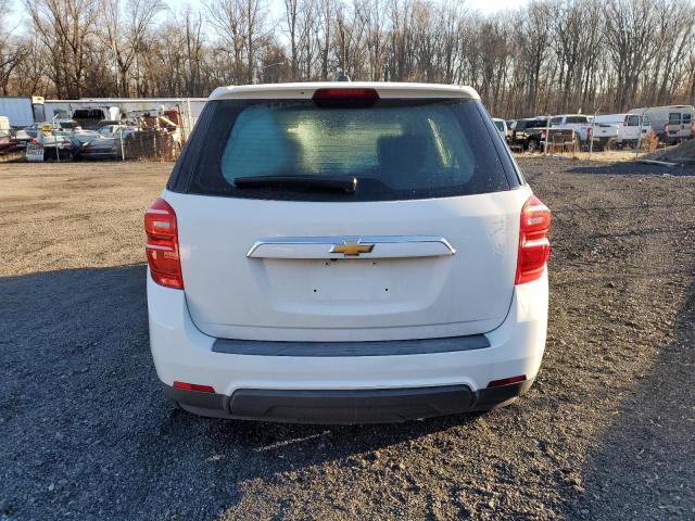 2GNFLEEK5G6260489 - 2016 CHEVROLET EQUINOX LS WHITE photo 6