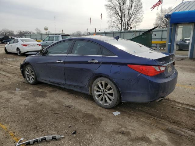 5NPEC4AB1CH480075 - 2012 HYUNDAI SONATA SE BLUE photo 2