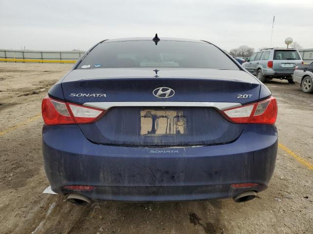 5NPEC4AB1CH480075 - 2012 HYUNDAI SONATA SE BLUE photo 6