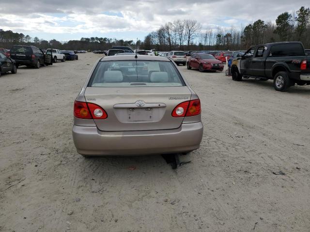 1NXBR32E13Z148613 - 2003 TOYOTA COROLLA CE BROWN photo 6