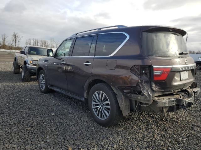 JN8AY2BB1M9793502 - 2021 NISSAN ARMADA SL BROWN photo 2