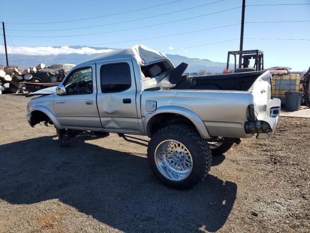5TEGM92N54Z356661 - 2004 TOYOTA TACOMA DOUBLE CAB PRERUNNER SILVER photo 2