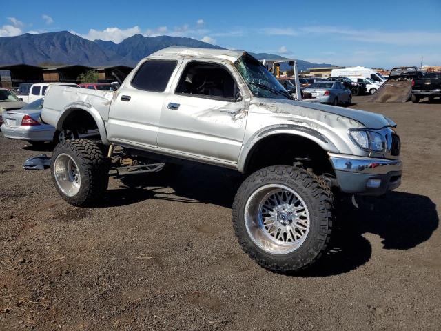 5TEGM92N54Z356661 - 2004 TOYOTA TACOMA DOUBLE CAB PRERUNNER SILVER photo 4