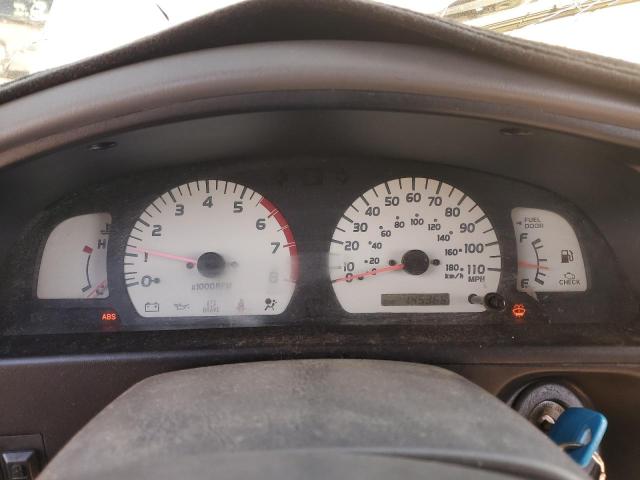 5TEGM92N54Z356661 - 2004 TOYOTA TACOMA DOUBLE CAB PRERUNNER SILVER photo 9