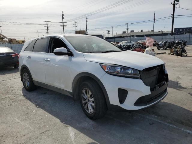 5XYPG4A38KG472454 - 2019 KIA SORENTO L WHITE photo 4