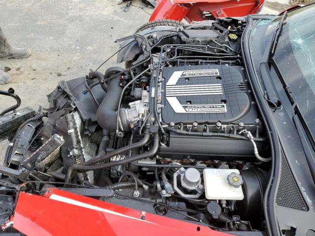 1G1YU2D62G5611011 - 2016 CHEVROLET CORVETTE Z06 3LZ RED photo 11