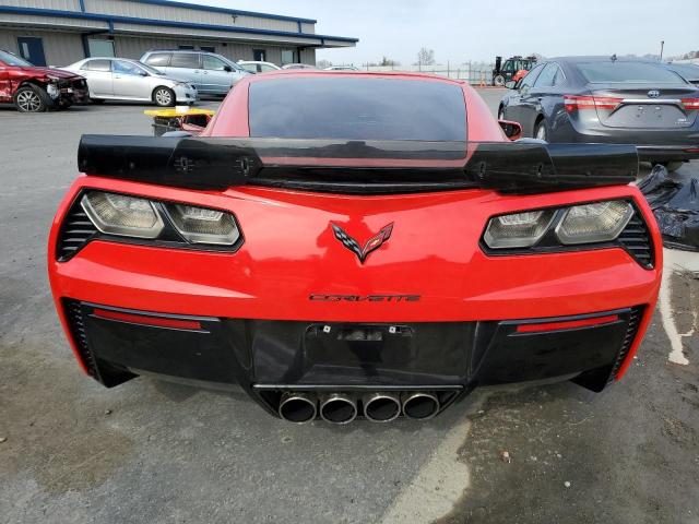 1G1YU2D62G5611011 - 2016 CHEVROLET CORVETTE Z06 3LZ RED photo 6