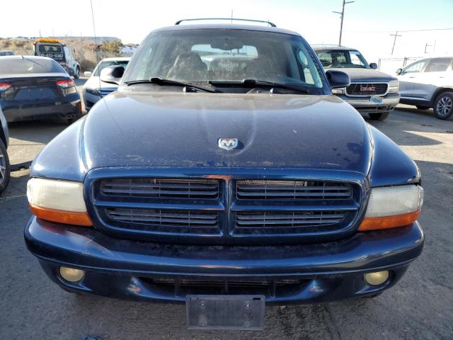 1B4HS28Z61F567708 - 2001 DODGE DURANGO BLUE photo 5