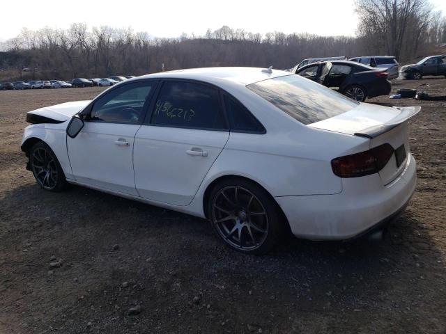 WAUKGAFL0AA066648 - 2010 AUDI S4 PRESTIGE WHITE photo 2