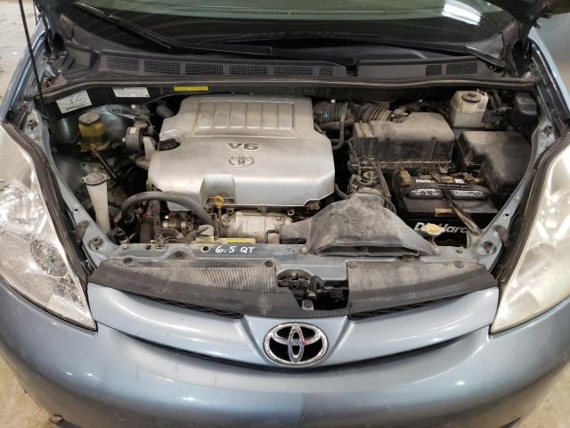 5TDZK23C19S273591 - 2009 TOYOTA SIENNA VAN CE BLUE photo 12