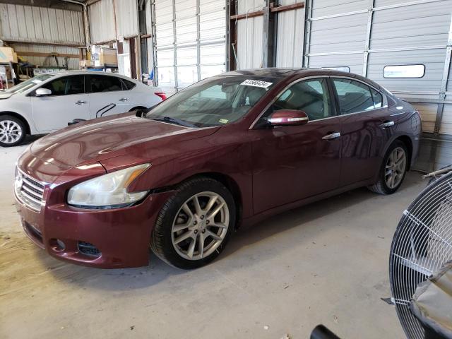 1N4AA5AP0AC840280 - 2010 NISSAN MAXIMA S BURGUNDY photo 1