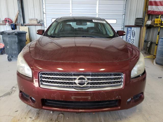 1N4AA5AP0AC840280 - 2010 NISSAN MAXIMA S BURGUNDY photo 5