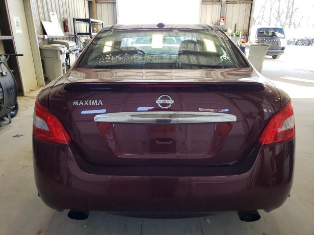 1N4AA5AP0AC840280 - 2010 NISSAN MAXIMA S BURGUNDY photo 6