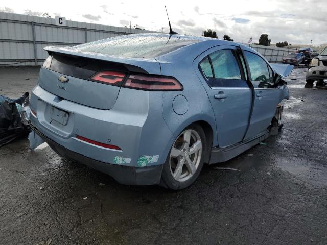 1G1RH6E41EU174716 - 2014 CHEVROLET VOLT BLUE photo 3