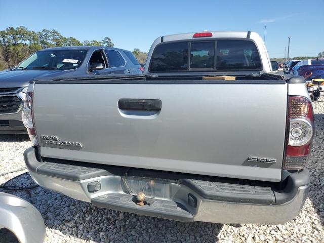 5TETX4CN9AZ721555 - 2010 TOYOTA TACOMA ACCESS CAB SILVER photo 6