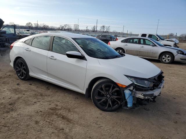 19XFC2F84KE005058 - 2019 HONDA CIVIC SPORT WHITE photo 4