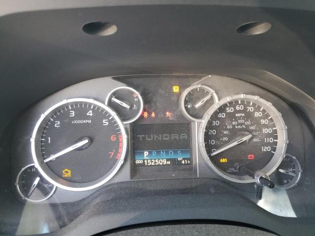 5TFUW5F13HX627226 - 2017 TOYOTA TUNDRA DOUBLE CAB SR/SR5 GRAY photo 9