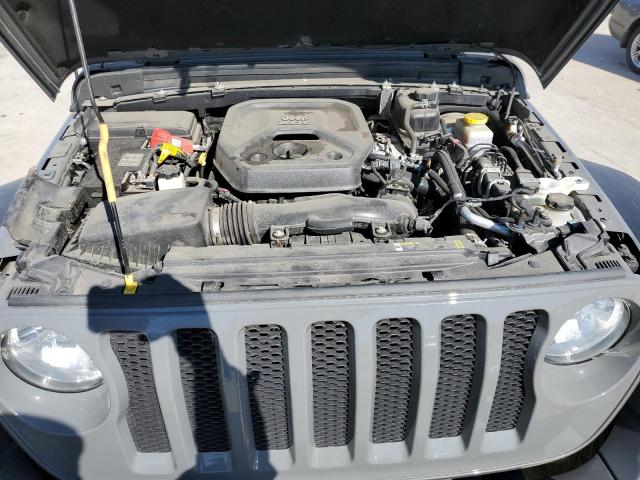 1C4HJXDN3MW678422 - 2021 JEEP WRANGLER U SPORT GRAY photo 12