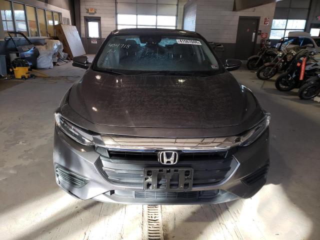 19XZE4F91KE014117 - 2019 HONDA INSIGHT TOURING GRAY photo 5