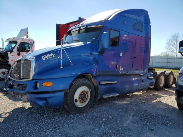 1XKTD49XX8J219728 - 2008 KENWORTH CONSTRUCTI T2000 BLUE photo 2