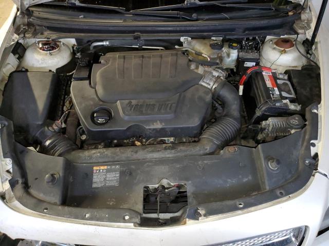 1G1ZE5E70BF260452 - 2011 CHEVROLET MALIBU LTZ თეთრი ფოტო 11