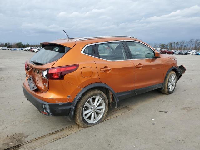 JN1BJ1CR1HW119421 - 2017 NISSAN ROGUE SPOR S ORANGE photo 3