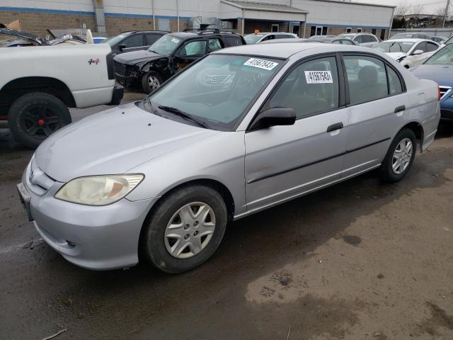 2HGES16374H603179 - 2004 HONDA CIVIC DX VP 银色 照片 1