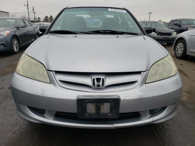2HGES16374H603179 - 2004 HONDA CIVIC DX VP 银色 照片 5