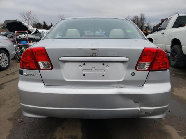 2HGES16374H603179 - 2004 HONDA CIVIC DX VP 银色 照片 6
