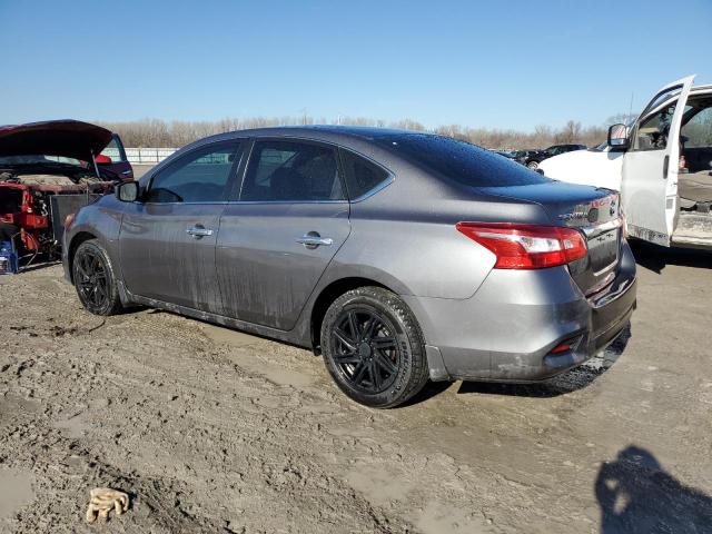 3N1AB7AP0KY276709 - 2019 NISSAN SENTRA S GRAY photo 2