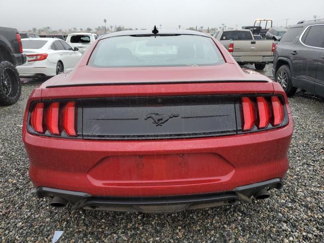 1FA6P8TH8M5107852 - 2021 FORD MUSTANG BURGUNDY photo 6