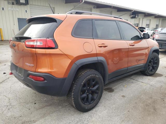 1C4PJMBB2FW642338 - 2015 JEEP CHEROKEE TRAILHAWK ORANGE photo 3