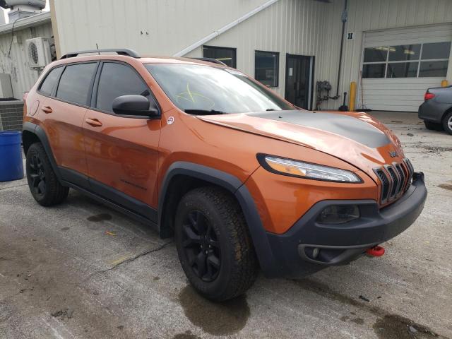 1C4PJMBB2FW642338 - 2015 JEEP CHEROKEE TRAILHAWK ORANGE photo 4