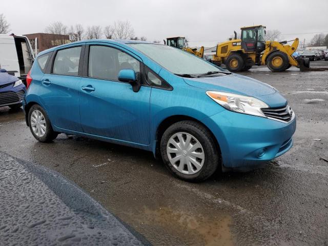 3N1CE2CP1EL379400 - 2014 NISSAN VERSA NOTE S TEAL photo 4