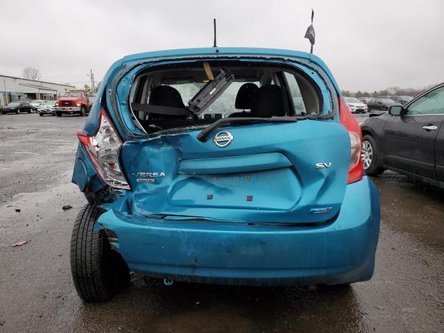 3N1CE2CP1EL379400 - 2014 NISSAN VERSA NOTE S TEAL photo 6