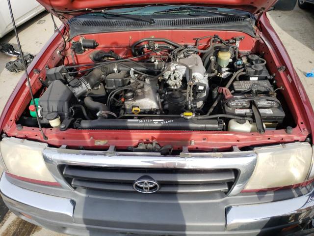 4TASM92NXWZ163099 - 1998 TOYOTA TACOMA XTRACAB PRERUNNER წითელი ფოტო 11