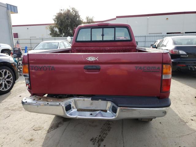 4TASM92NXWZ163099 - 1998 TOYOTA TACOMA XTRACAB PRERUNNER წითელი ფოტო 6