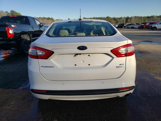 3FA6P0HD9ER242781 - 2014 FORD FUSION SE WHITE photo 6