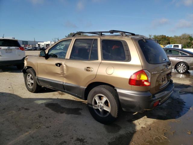 KM8SC13D53U506971 - 2003 HYUNDAI SANTA FE GLS GOLD photo 2