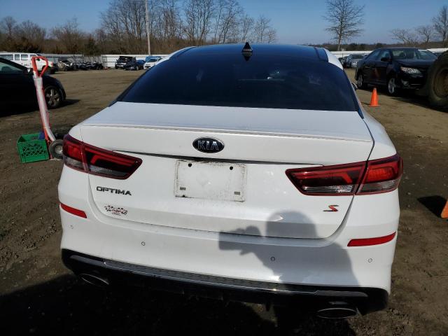 5XXGT4L30KG320942 - 2019 KIA OPTIMA LX WHITE photo 6