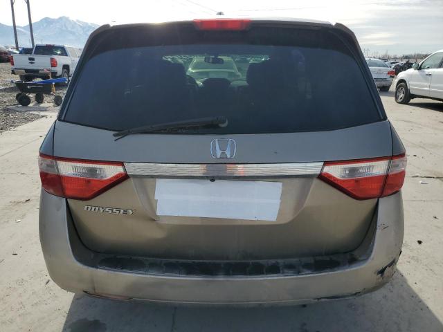 5FNRL5H62BB084038 - 2011 HONDA ODYSSEY EXL TAN photo 6